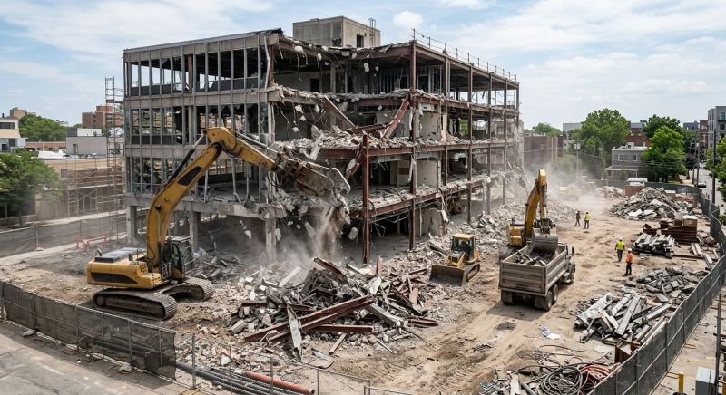 Apartment Demolition in Katy, TX