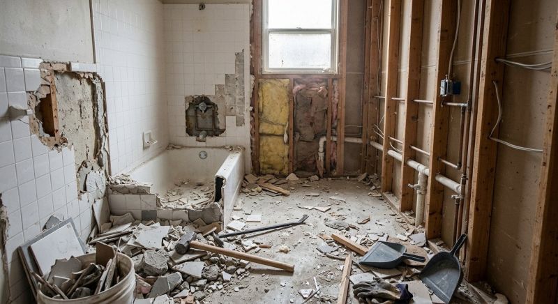 Bath Demolition in Bergen County, NJ