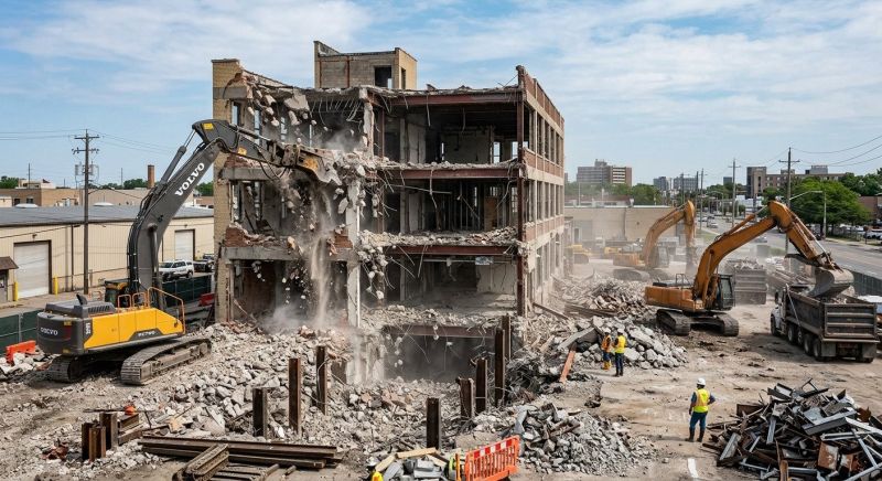Building Demolition Service in Conroe, TX