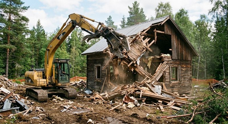 Cabin Demolition in Katy, TX
