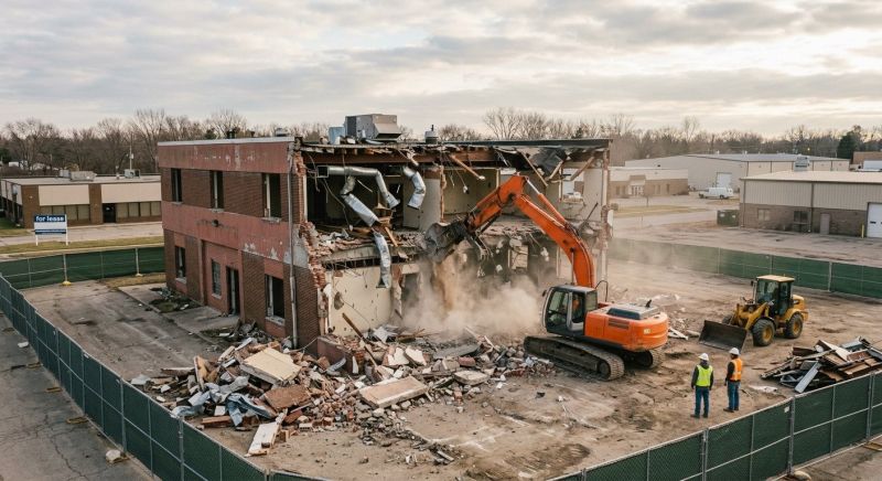Commercial Demolition Service in Houston, TX