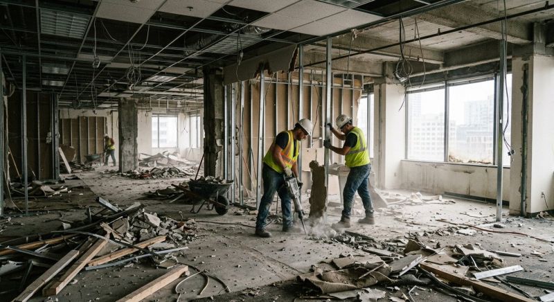 Commercial Property Demolition in Sacramento, CA