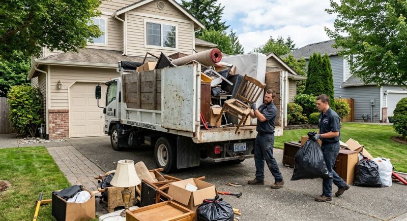 Garage Junk Hauling in Madison, WI