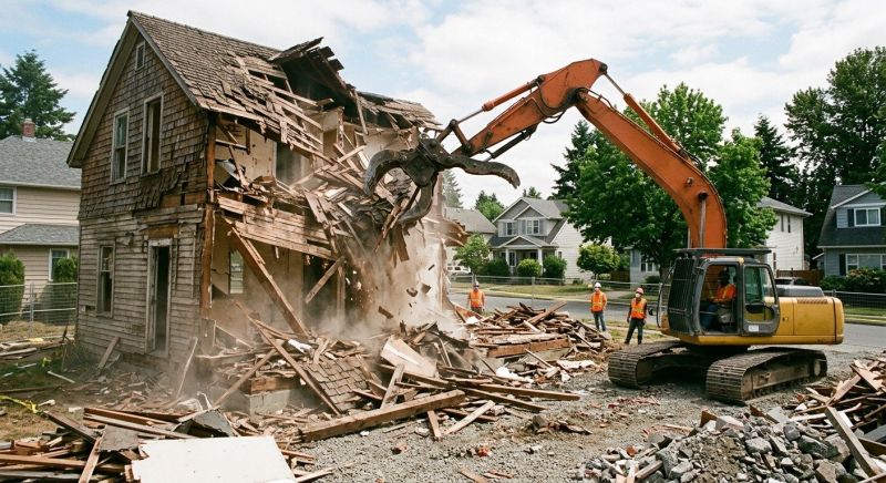 House Demolition Service in Roseville, CA
