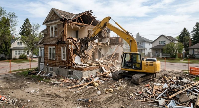 House Wrecking in Pearland, TX