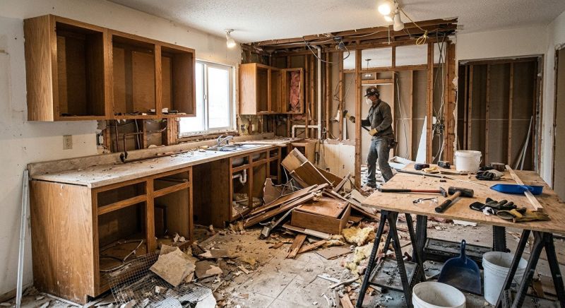 Interior Renovation Demolition in Sacramento, CA