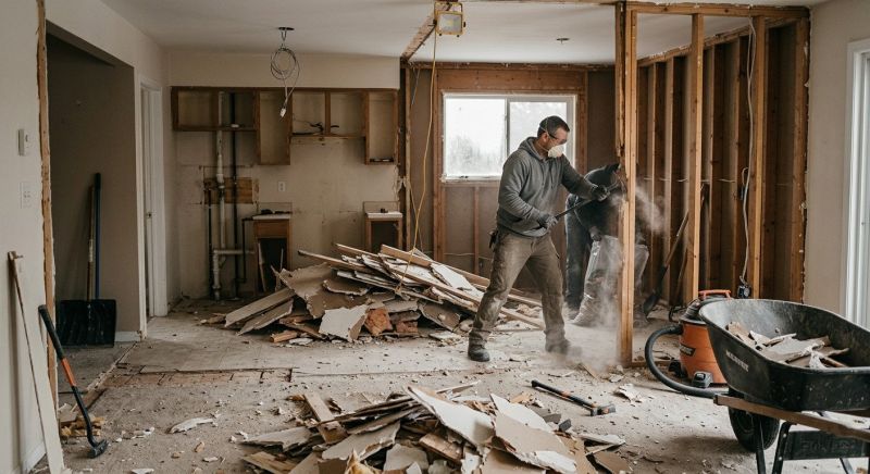 Interior Wall Demolition in Frederick, MD