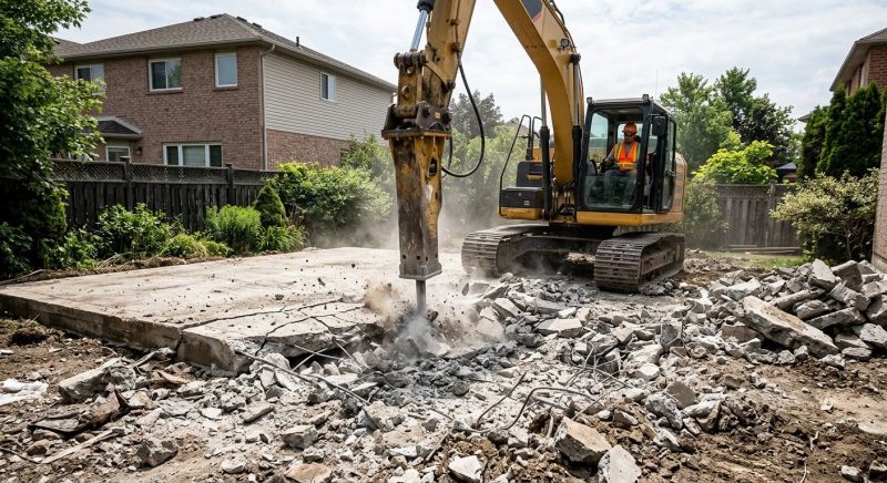 Pavement Demolition in Sacramento, CA