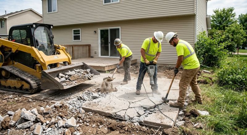 Pavement Demolition in Sacramento, CA