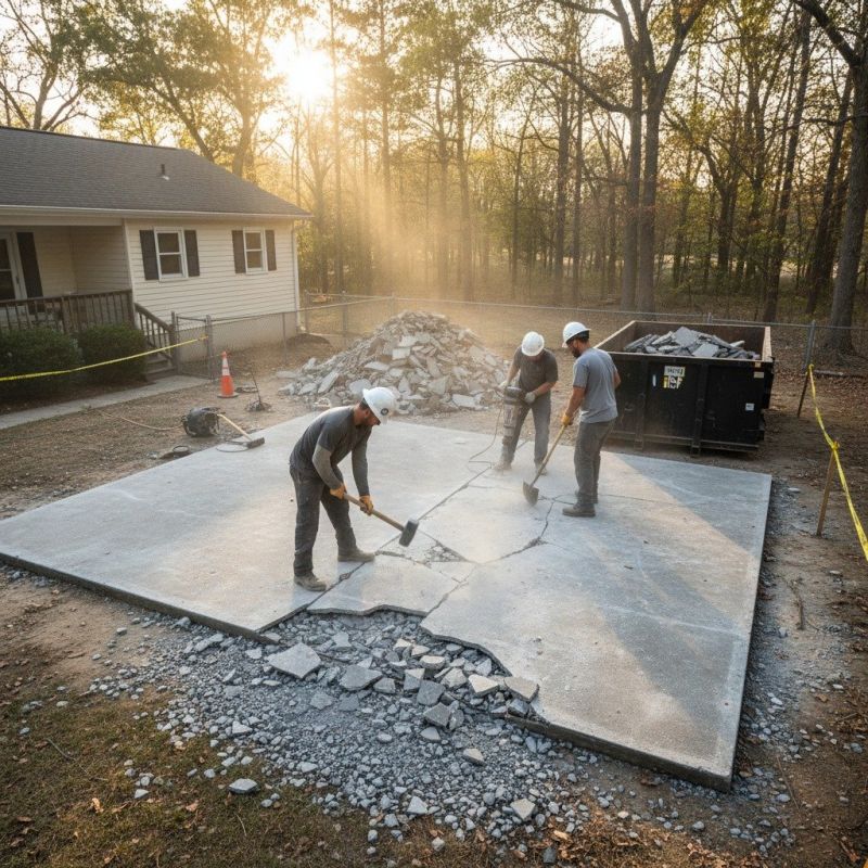 Slab Removal in Sacramento, CA