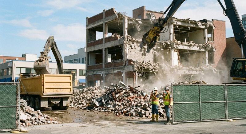 Warehouse Demolition in Sacramento, CA